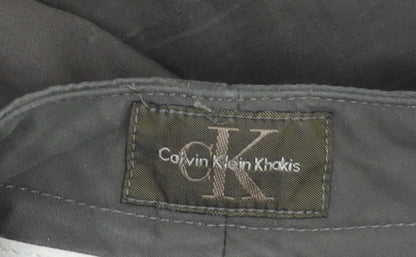 Calvin Klein Women's Green Khakis Size 10
