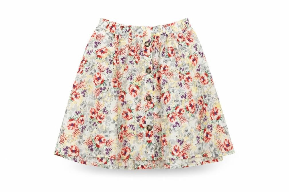 Marks & Spencer Floral Skirt Set Women Multicoloured UK 8