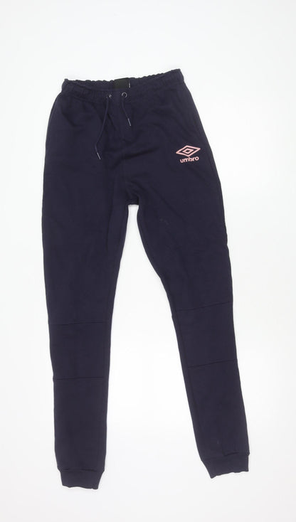 Umbro Mens Blue Jogger Trousers - L