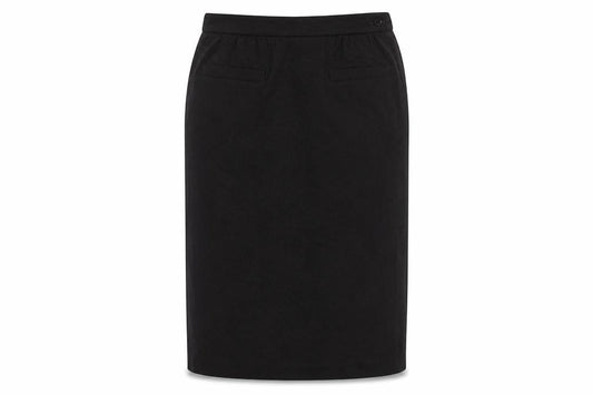 Jaeger Women's Black Wool Pencil Skirt Size 14