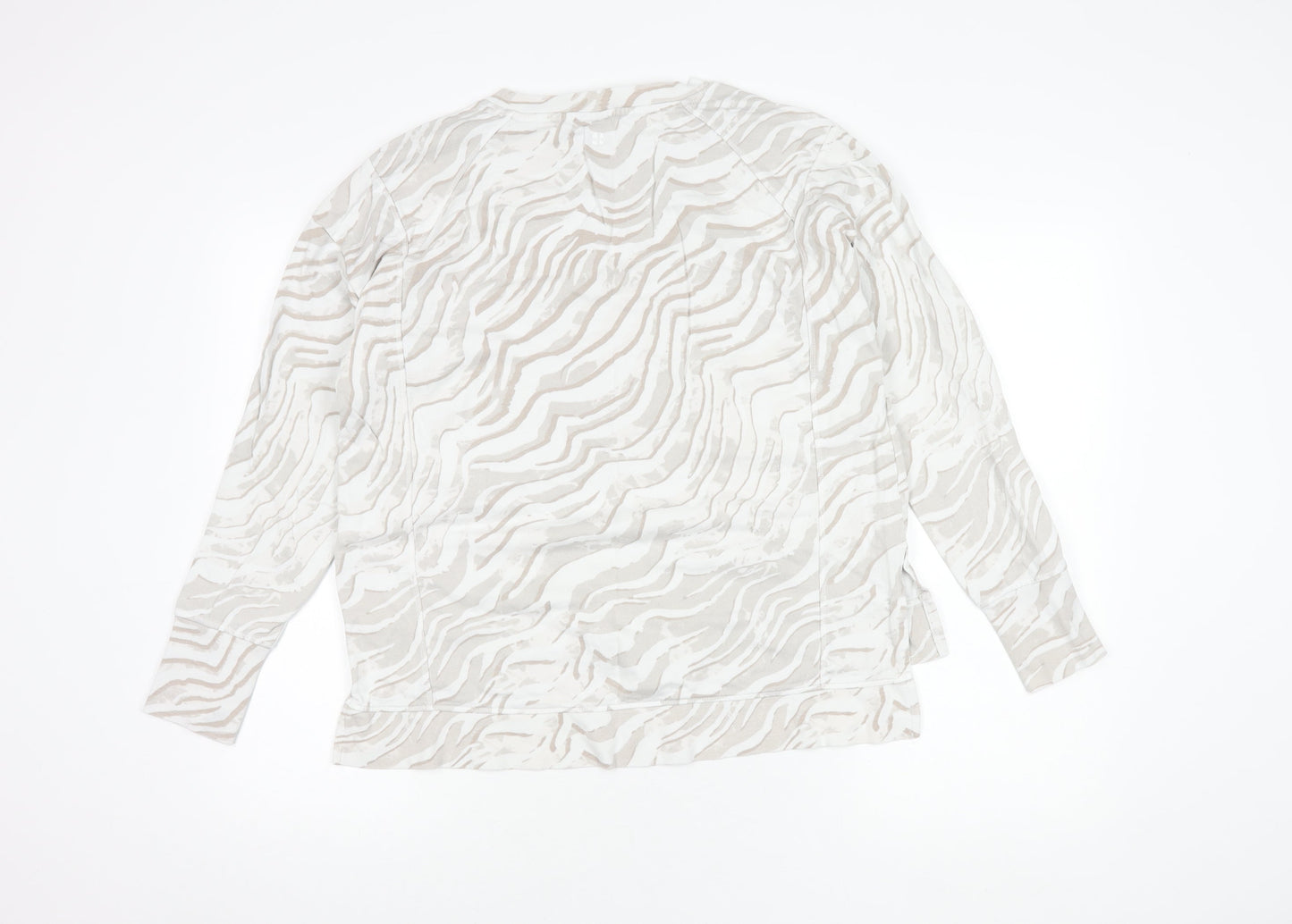 Sweaty Betty Women's Ivory Pullover Sweatshirt, Size S