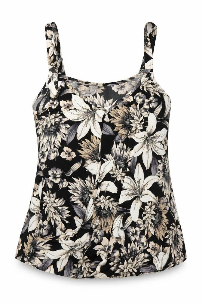 Wallis Women's Floral Camisole Tank, Multicoloured, Size 12