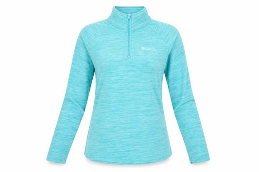 Mountain Warehouse Women's Blue High Neck Sweatshirt Size 12