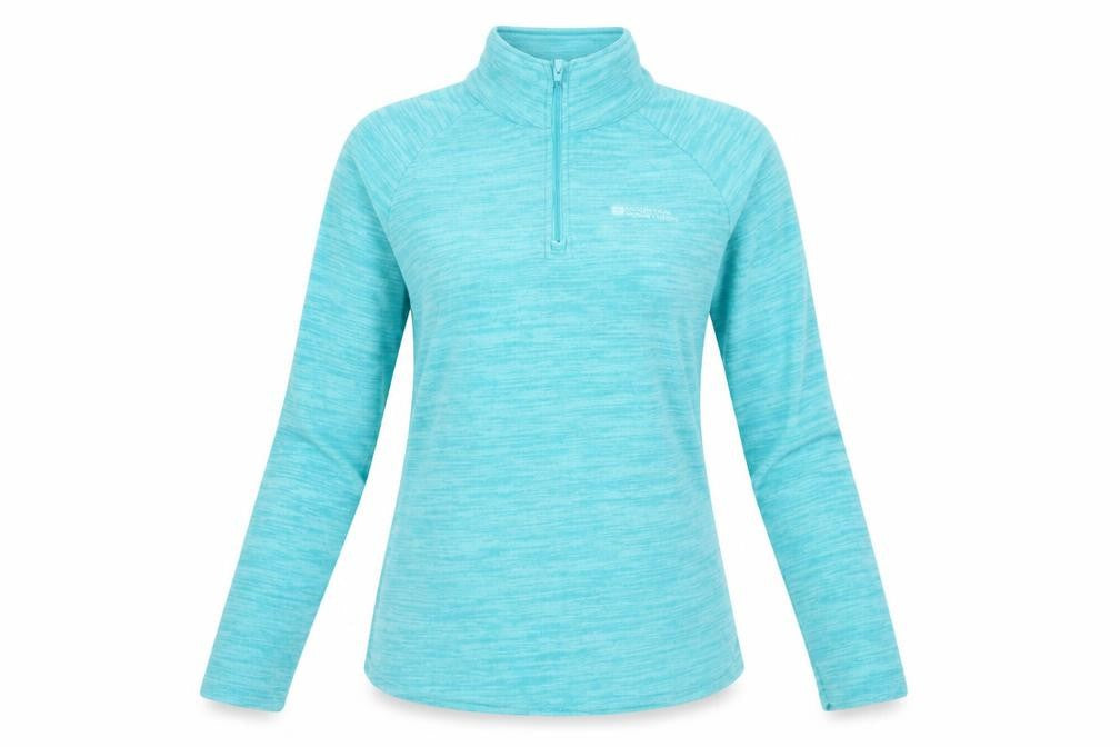 Mountain Warehouse Women's Blue High Neck Sweatshirt Size 12