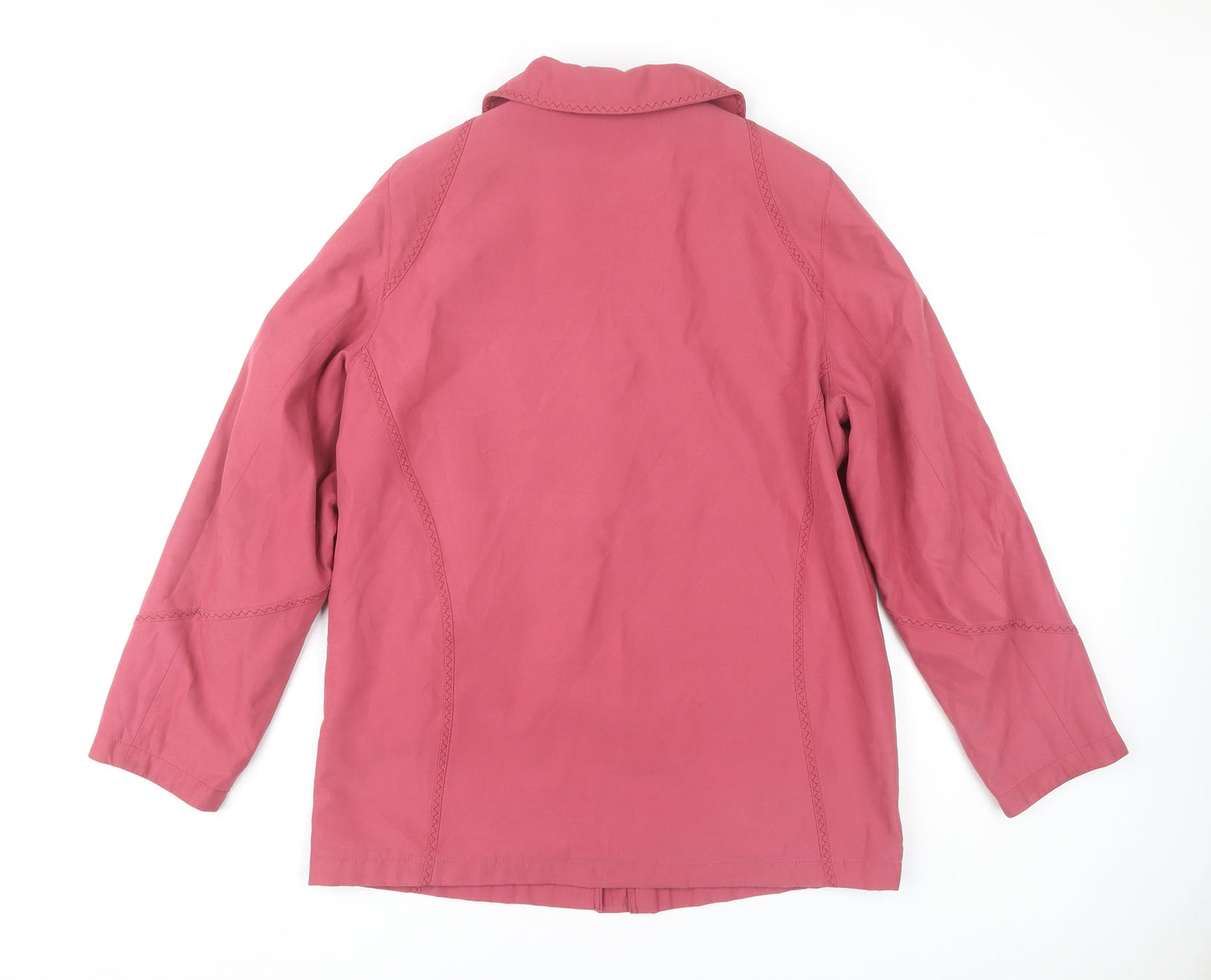 EWM Women's Pink Long Sleeve Coat Size 16