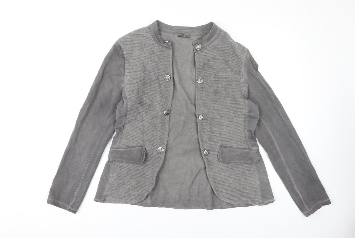 Suzy D Women's Grey Basic Jacket M