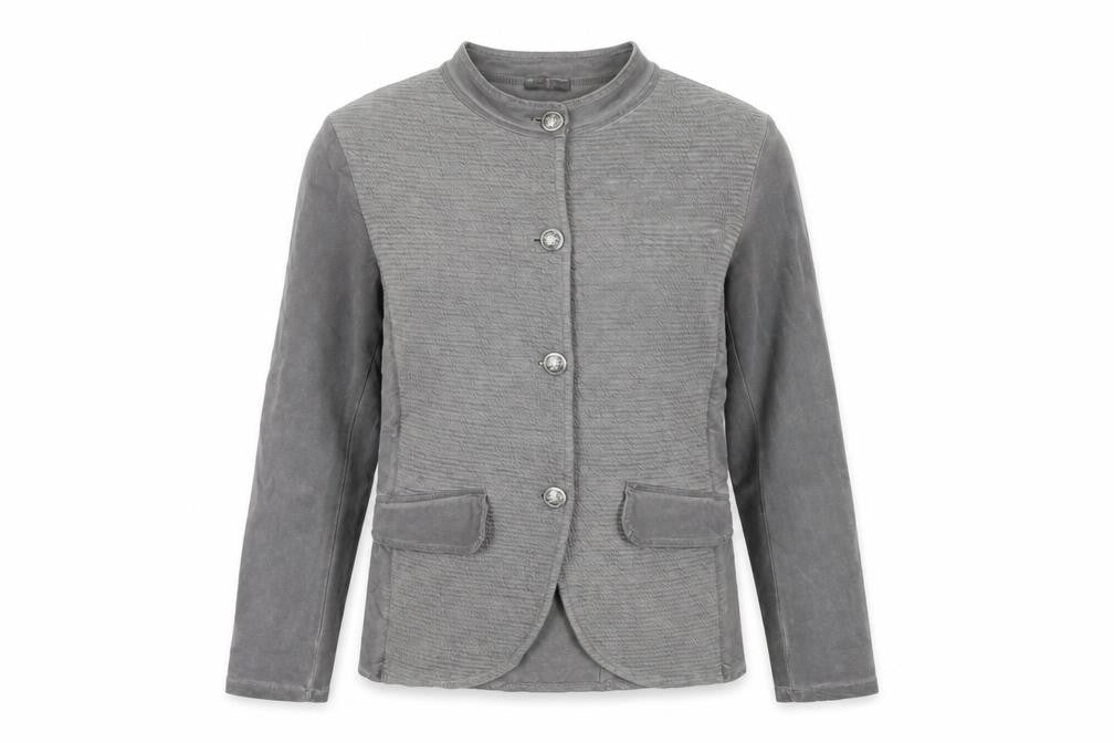 Suzy D Women's Grey Basic Jacket M