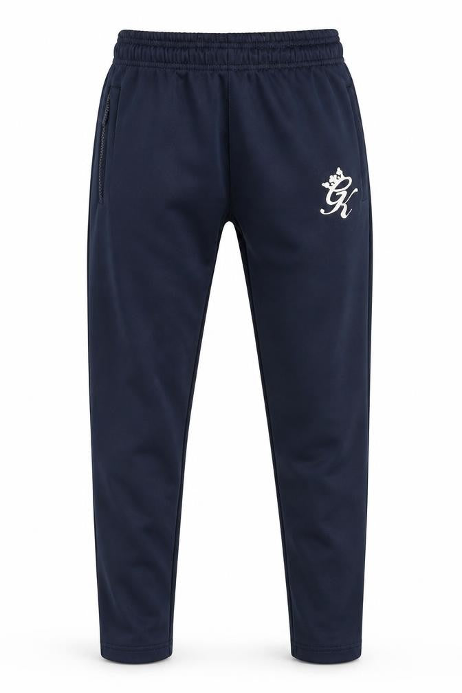 Gym King Boys Blue Jogger Trousers S Elastic Waist Casual