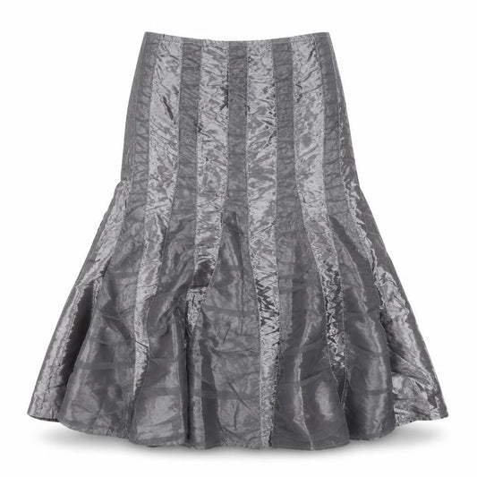 Marks & Spencer Women Grey Flare Skirt Size 12