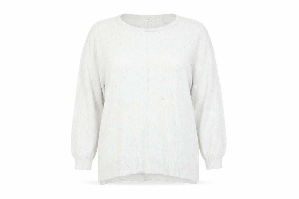 Next Women's Ivory Round Neck Pullover Jumper, Size 16