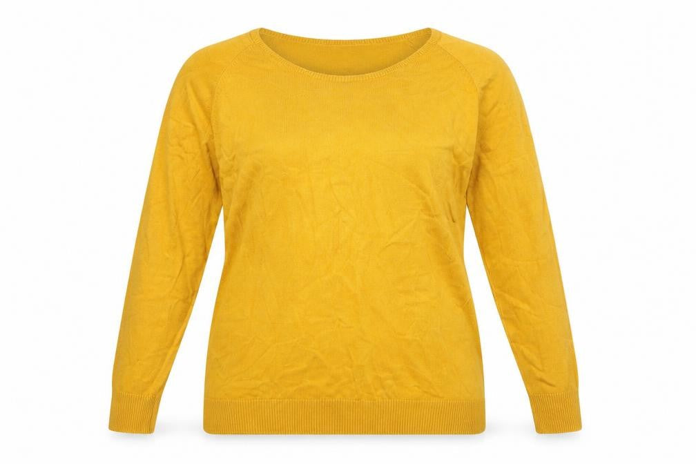 Sfera Women's Yellow Pullover Jumper XL
