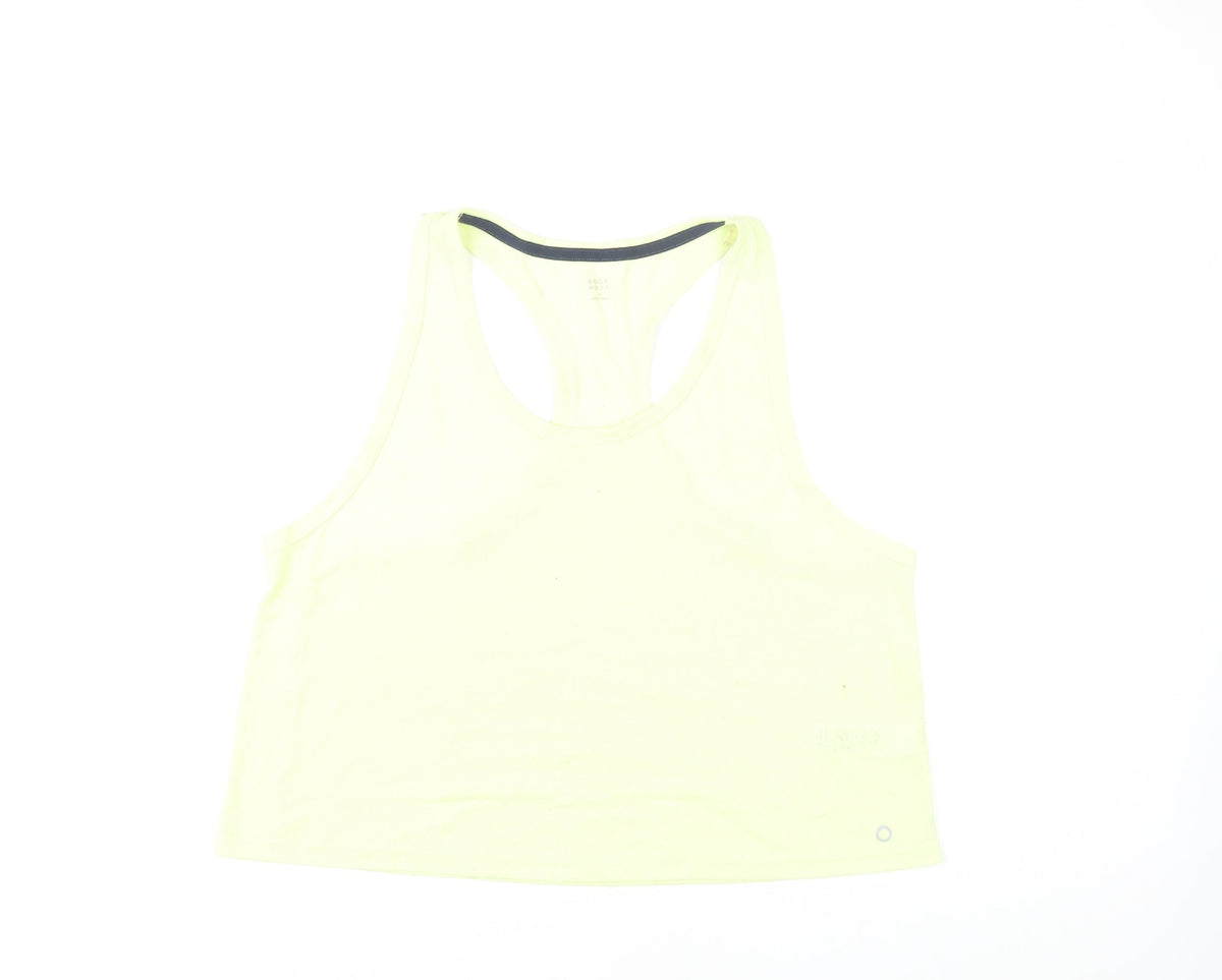 Marks & Spencer Women’s Yellow Tank Top Size 14