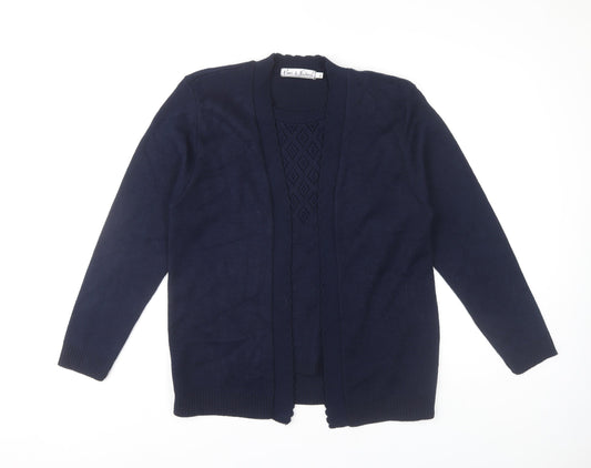 Pure & Natural Women’s Blue Cardigan M, Acrylic Blend