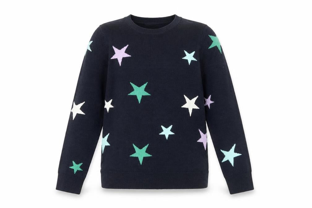 Marks & Spencer Women's Star Jumper UK 12 Multicoloured