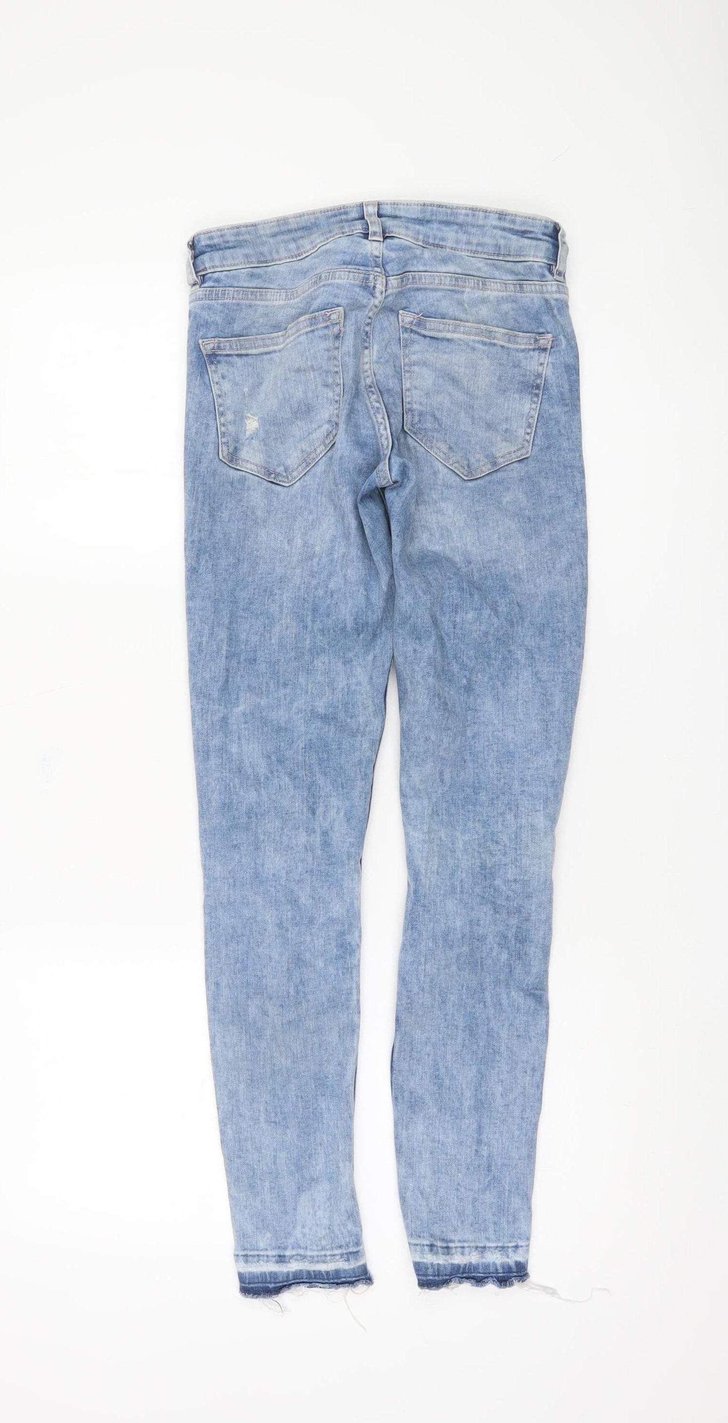 H&M Women's Blue Skinny Slim Jeans Size 6