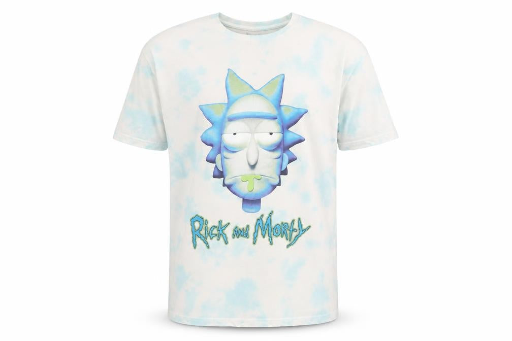 Rick and Morty Men's XL Multicoloured T-Shirt, Cartoon Style