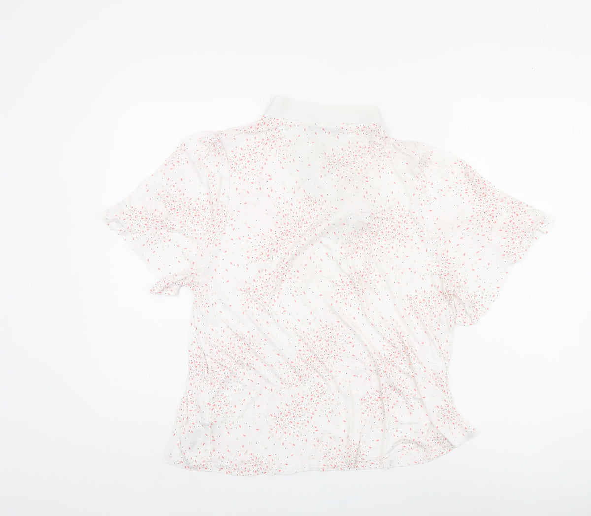 Marks and Spencer Women's White Blouse - Size 18 - Tunic Style