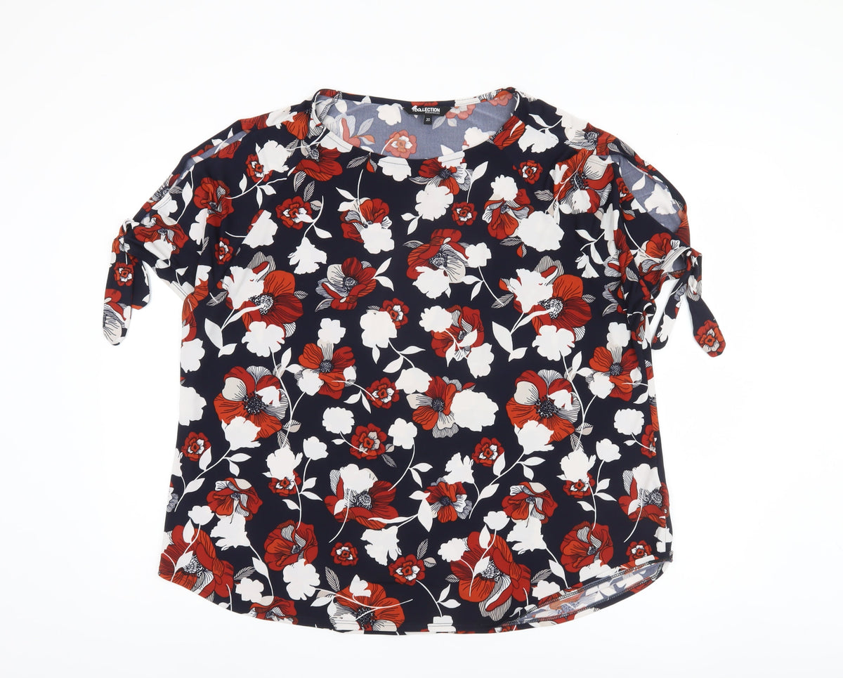Debenhams Women's Multicoloured Floral Blouse Size 20
