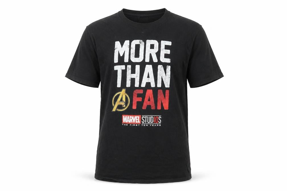 Marvel Men's Black Avengers T-Shirt Size S