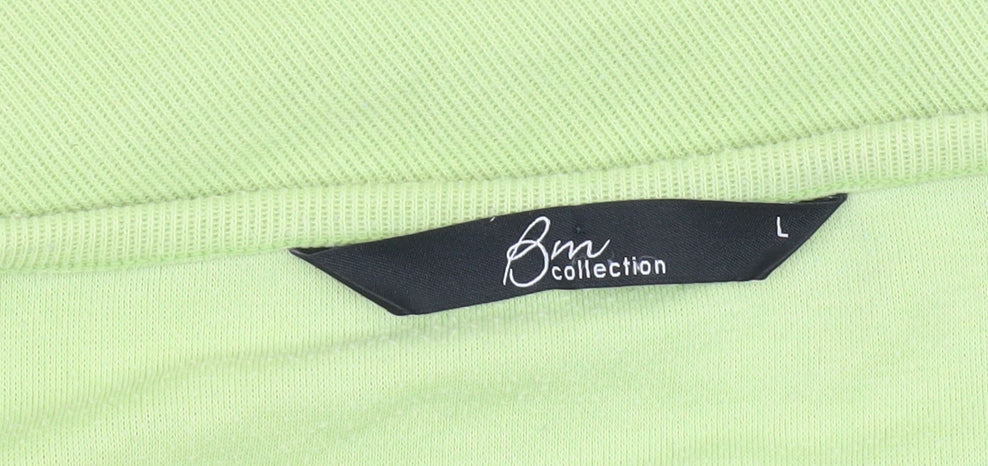 Bonmarché Women's Green Embroidered T-Shirt - L
