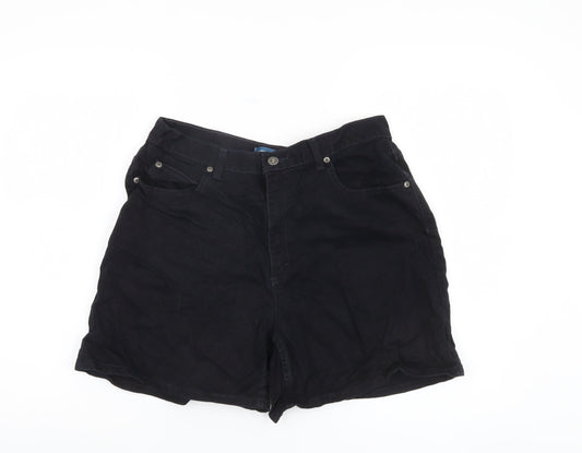 Liz Claiborne Women's Black Classic Shorts Size 14