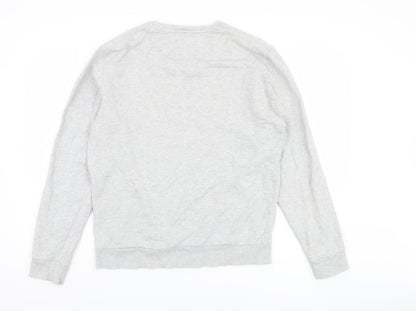 Lyle & Scott Men's Grey Medium Pullover Sweatshirt