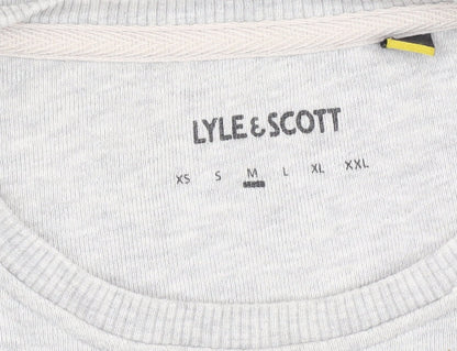 Lyle & Scott Men's Grey Medium Pullover Sweatshirt