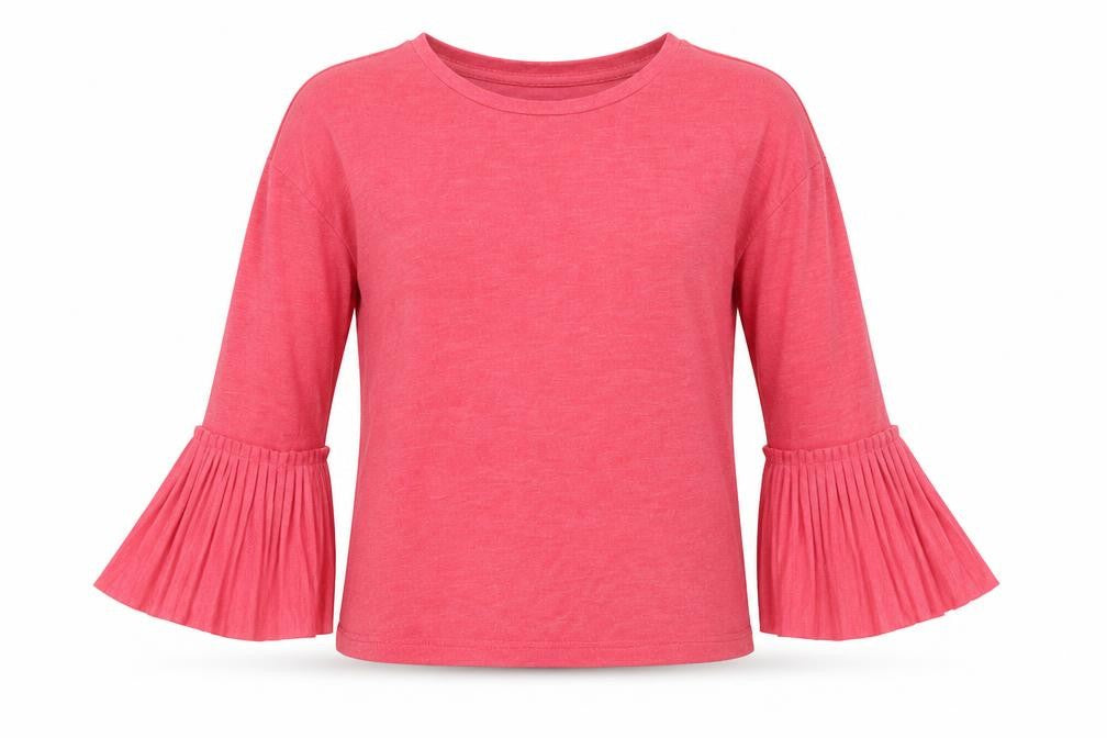 Vero Moda Women's Red XS Bell Sleeve Top