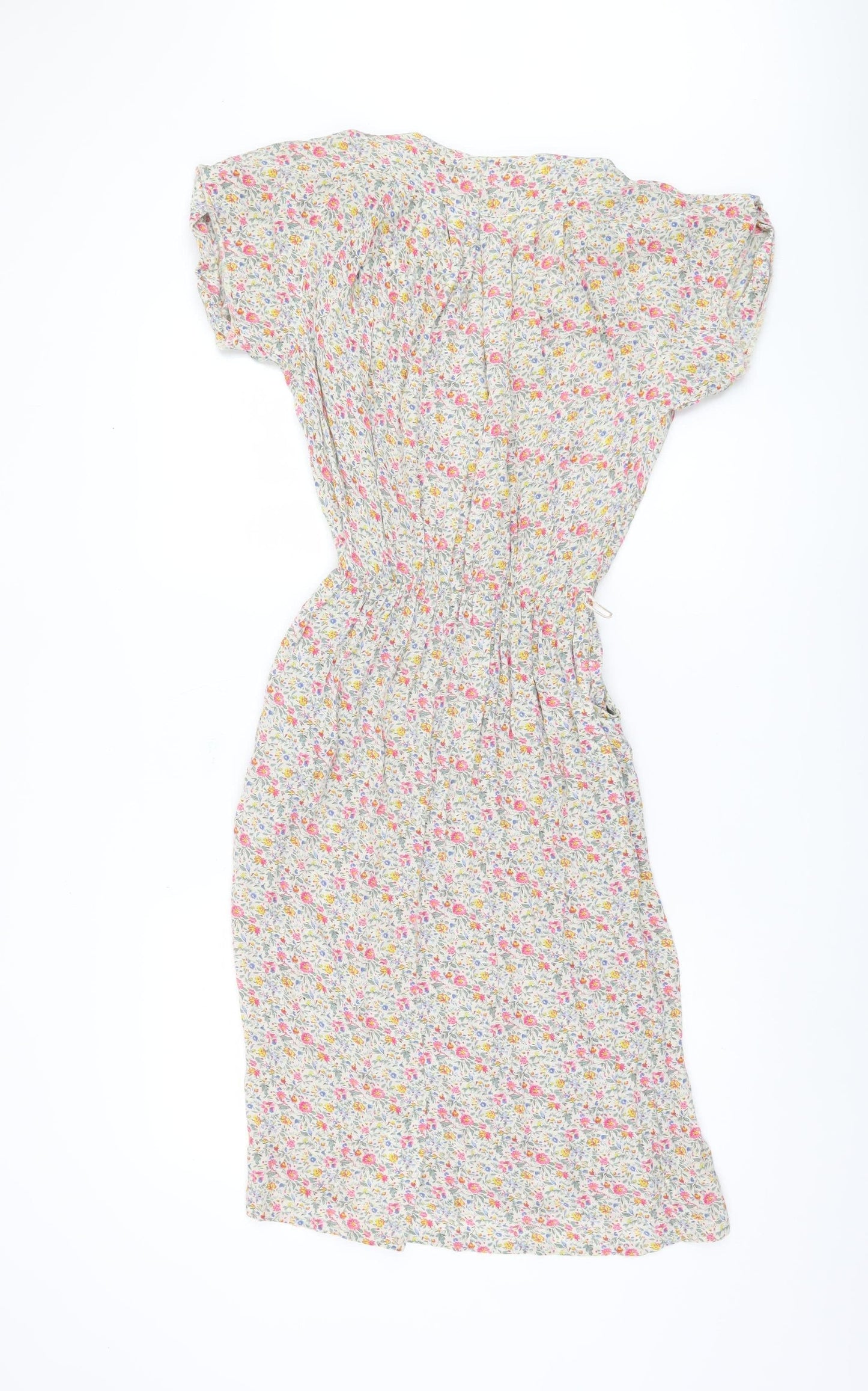 Richards Women's Multicoloured Floral A-Line Dress Size 10