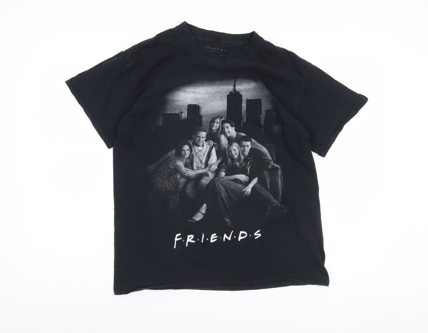 Friends TV Series Men's Black Medium T-Shirt