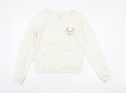 Gilly Hicks Women’s Ivory Pullover Sweatshirt S