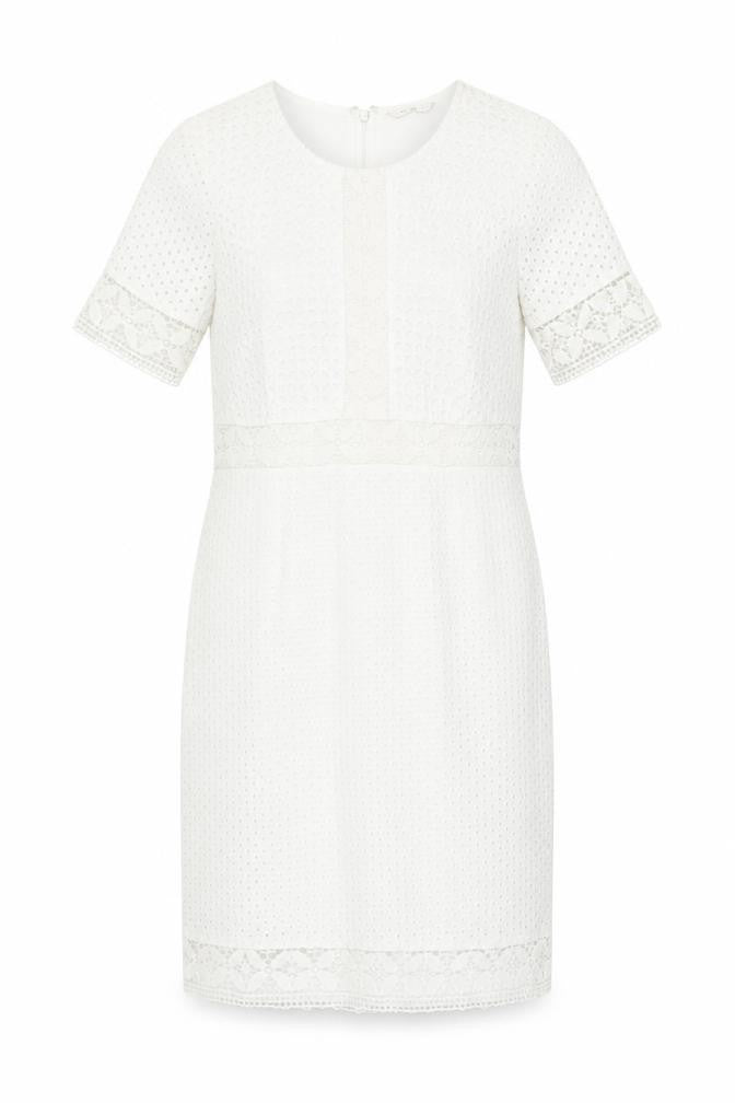 Marks & Spencer Ivory Sheath Dress - Size 8