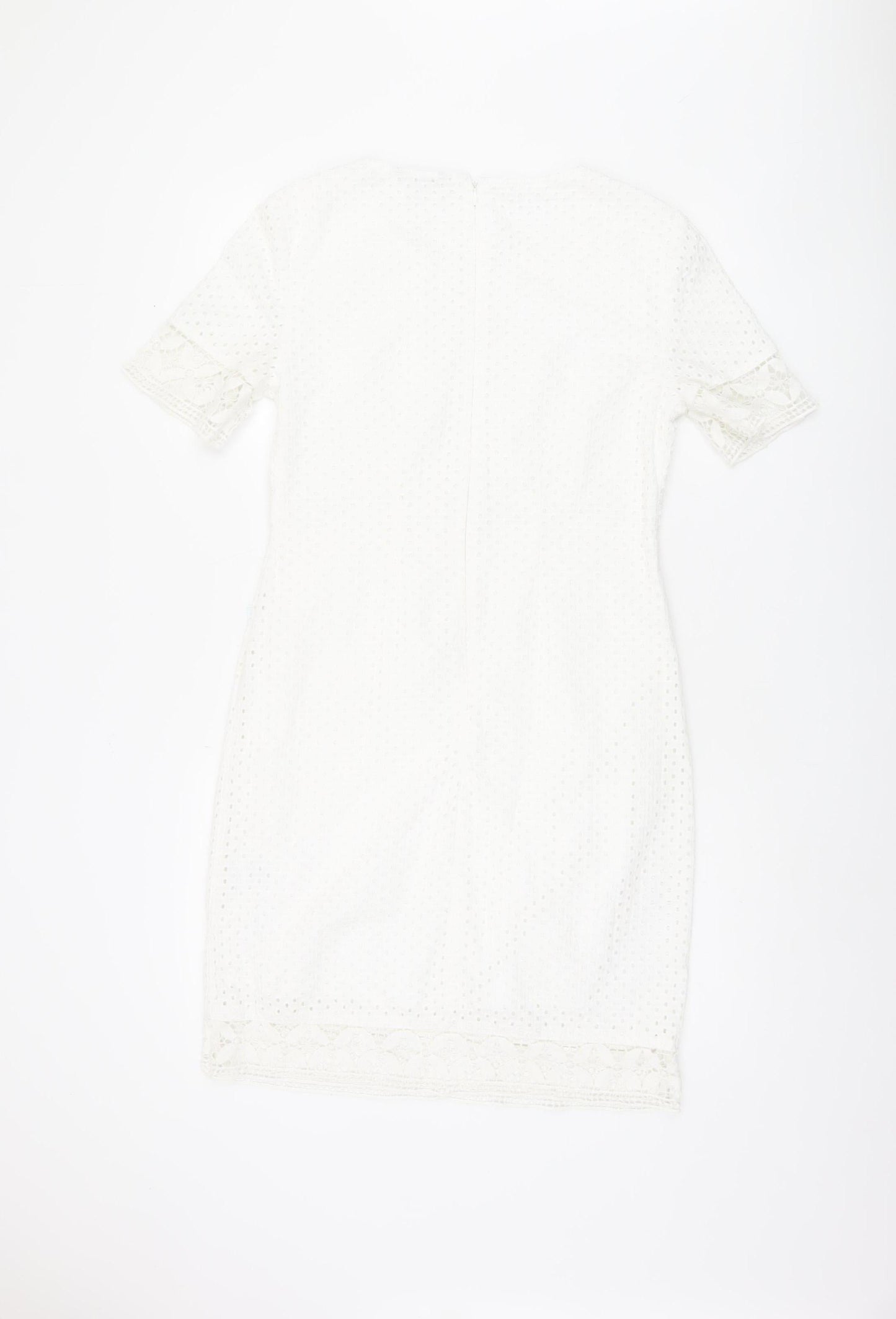 Marks & Spencer Ivory Sheath Dress - Size 8