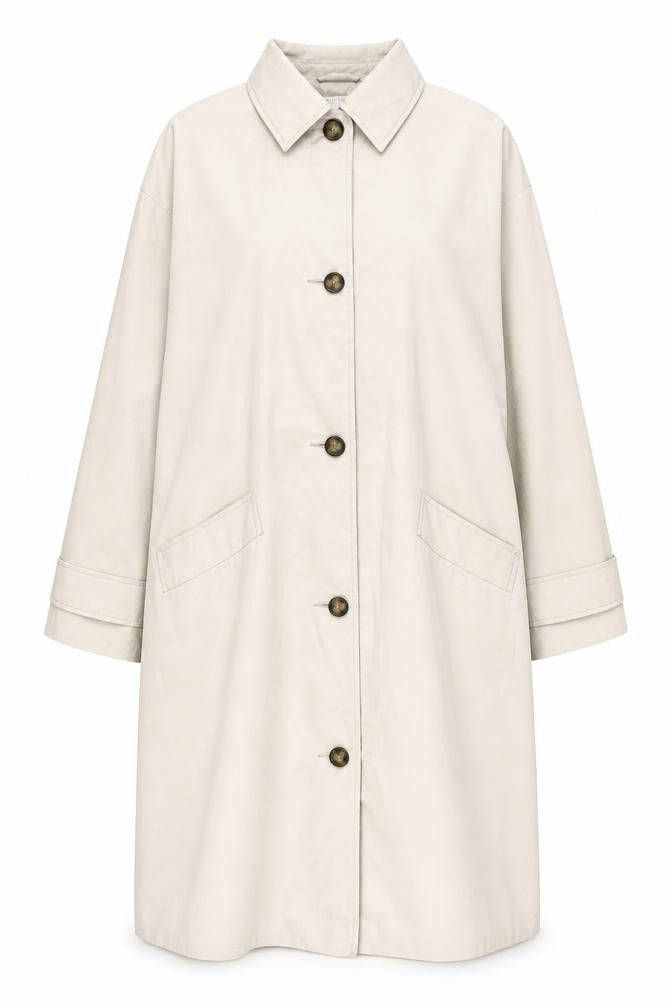ASOS DESIGN Women's Beige Trench Coat Size 16