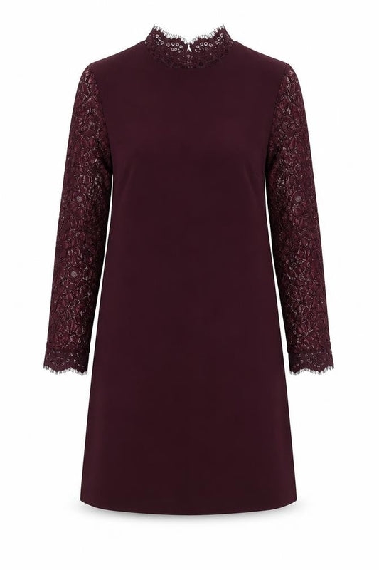 Topshop Women's Purple Shift Dress Size 10