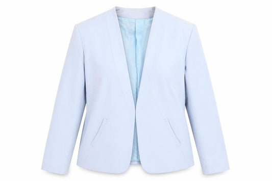 ASOS Women's Blue Blazer - Size 18, Regular Fit