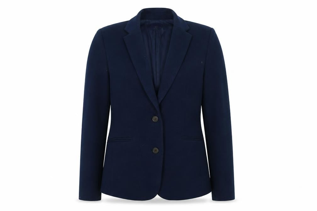 Gap Blue Women's Blazer Jacket, Size 10, Regular Fit