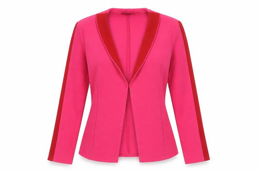 PRETTYLITTLETHING Pink Women's Blazer Size 8