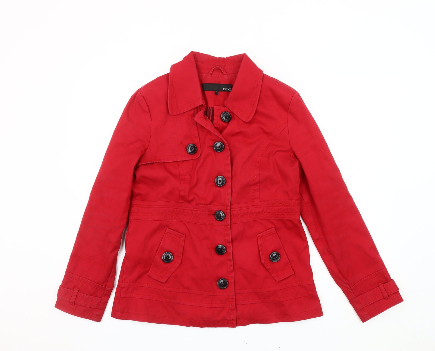 Next Red Women's Size 12 Trench Coat Jacket