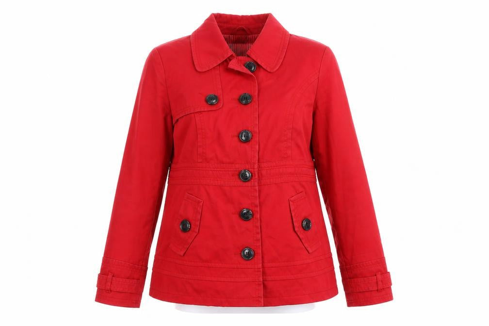 Next Red Women's Size 12 Trench Coat Jacket