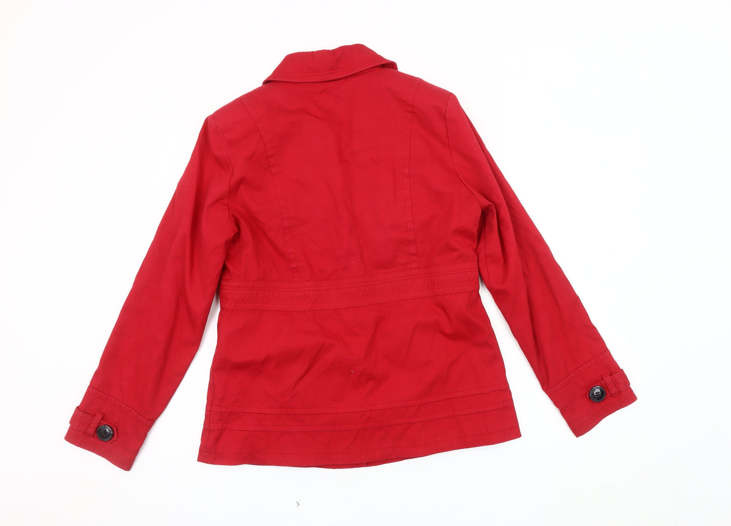 Next Red Women's Size 12 Trench Coat Jacket