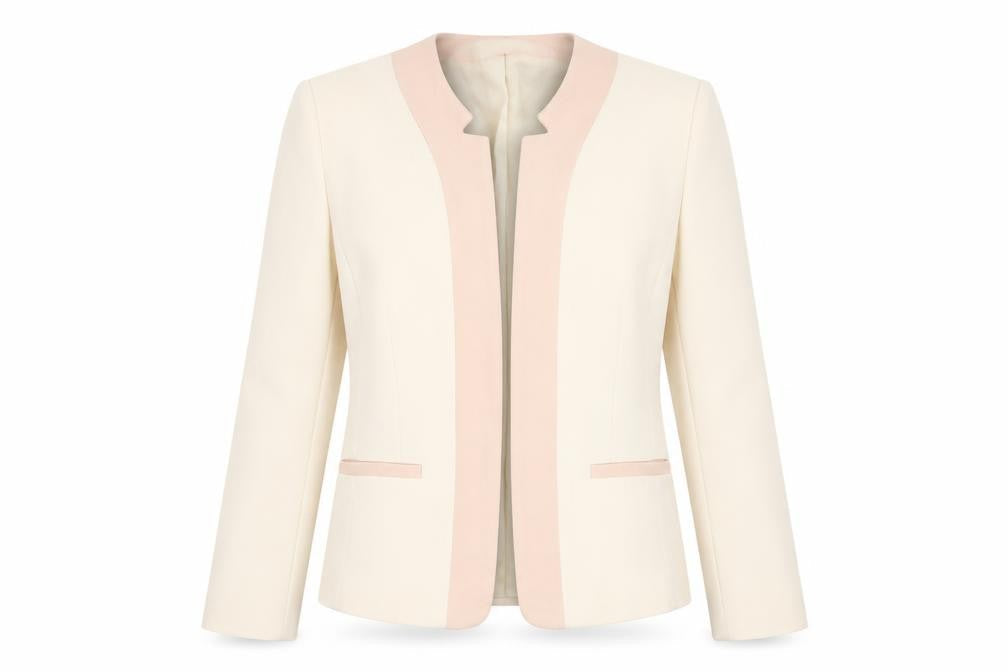 Principles Ivory Women's Suit Jacket Size 14