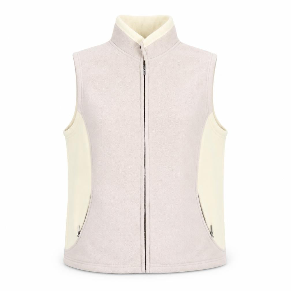 Bonmarché Women's Beige Bodywarmer, Medium, Zip Closure