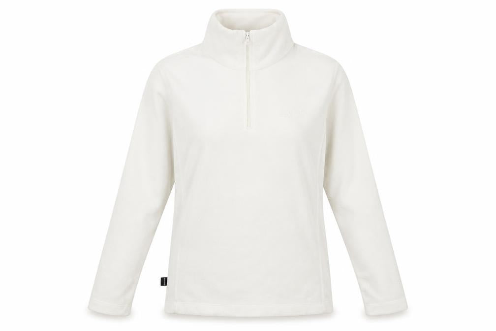 Campri Women's White Pullover Sweatshirt, Size 12
