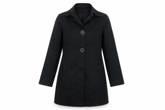 Marks & Spencer Women's Black Trench Coat Size 10