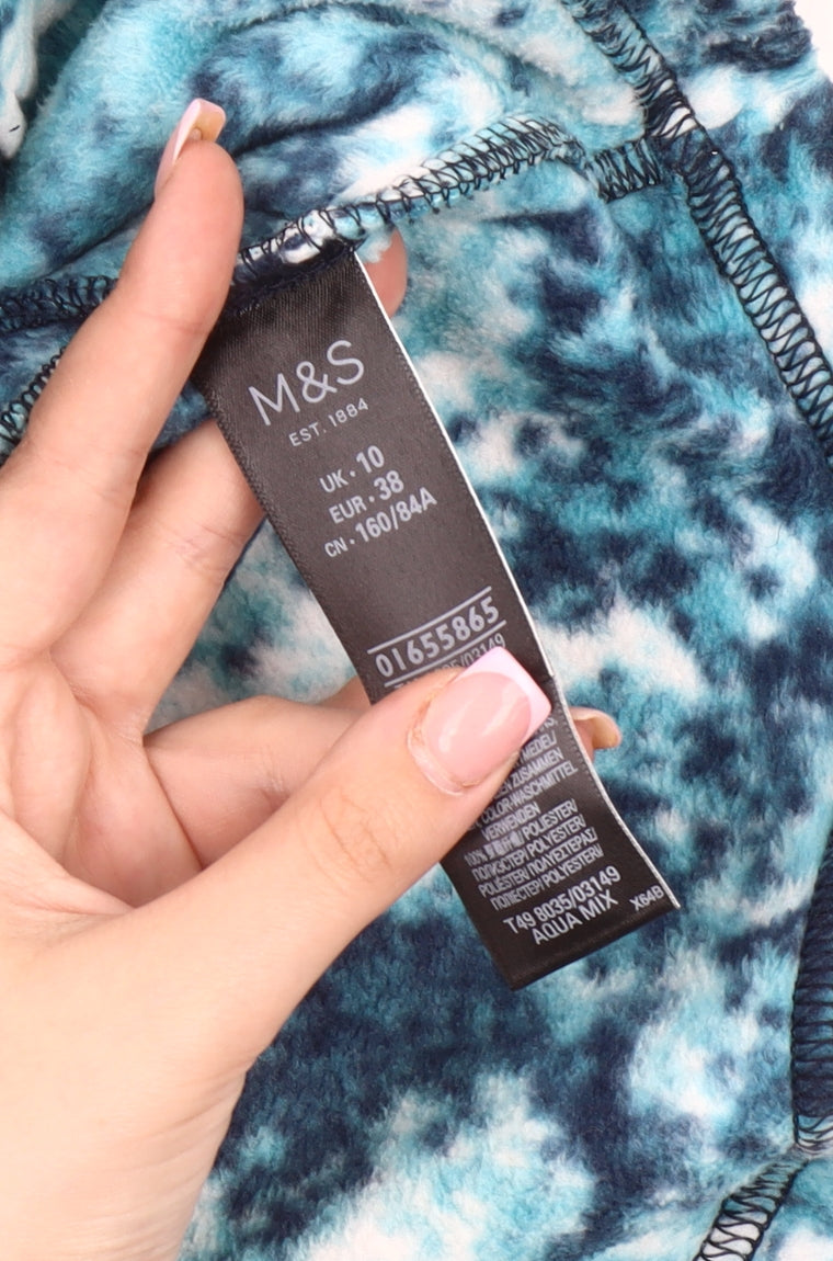Marks & Spencer Women's Blue Jacket, Size 10