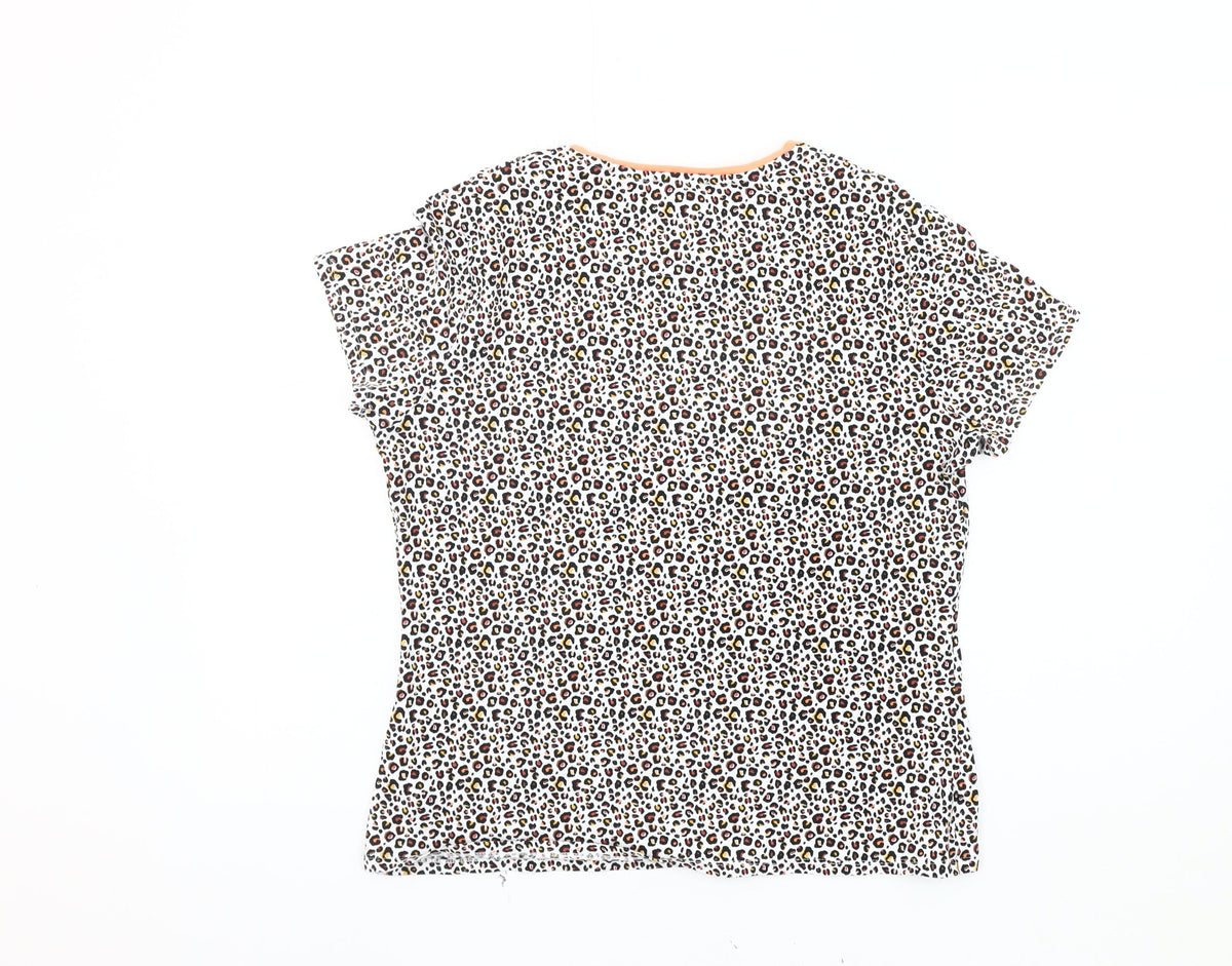Marks & Spencer Women's Animal Print T-Shirt, UK 12