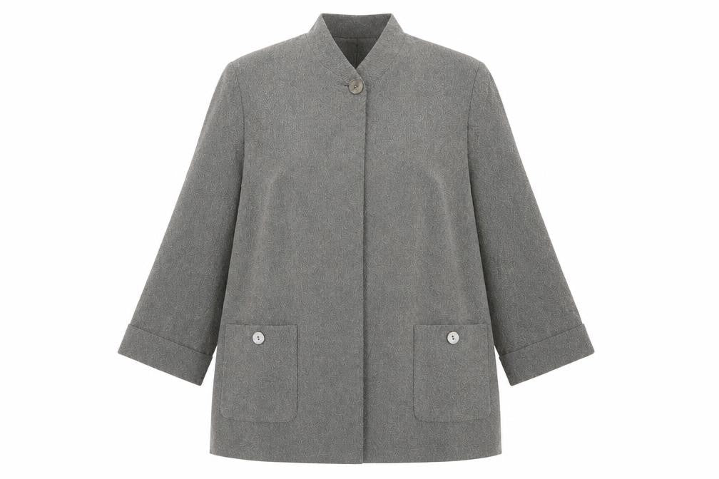 Viyella Grey Petite Blazer Women UK 14