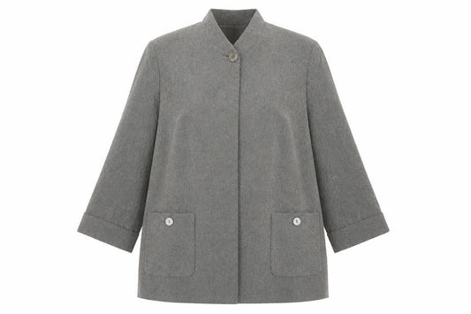 Viyella Grey Petite Blazer Women UK 14