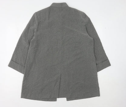 Viyella Grey Petite Blazer Women UK 14